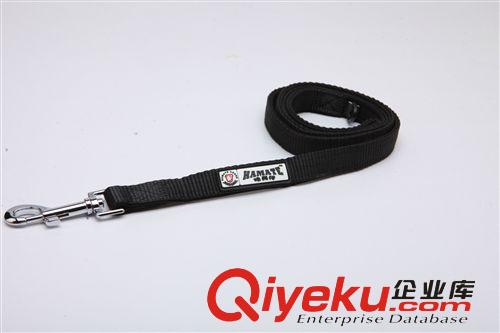 廠家批發(fā) 潛水料黑色寵物牽引繩  小/中/大型犬用貴賓泰迪原始圖片2