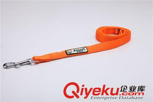廠家批發 潛水料橙色寵物牽引繩  小/中/大型犬用貴賓泰迪原始圖片3