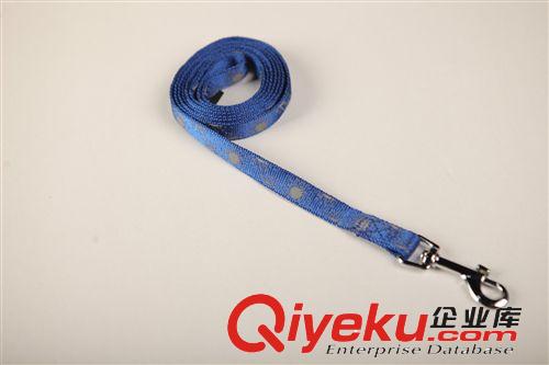 東莞廠家訂制 尼龍反光狗狗牽引繩 金毛 大/中/小型犬等 外貿(mào)訂單原始圖片3