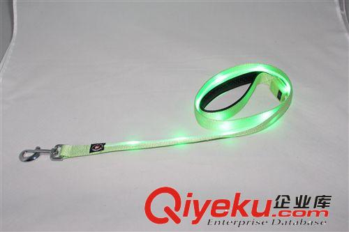 LED發光狗鏈子牽引器寵物帶/發光繩子/牽引繩狗繩子狗拉繩狗批發