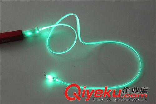 2014創新彩光數據線 蘋果手機數據線 三星Micro 小米充電線原始圖片3