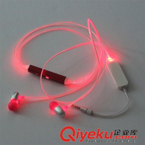{zx1}款 LED發光耳機 3.5MM 帶麥發光耳塞 專利款 廠家供應原始圖片3