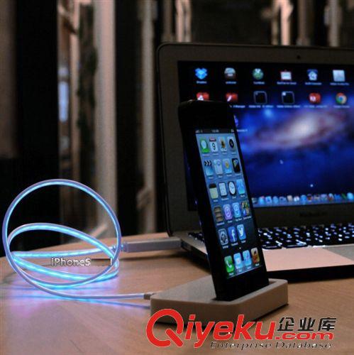 USB追光線 三星數據線 蘋果電源線 V8/蘋果充電線 廠家直銷原始圖片2