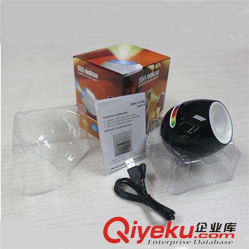 256色變色氛圍燈 創(chuàng)意led小夜燈 可充電觸摸臺燈 家居裝飾燈具原始圖片2