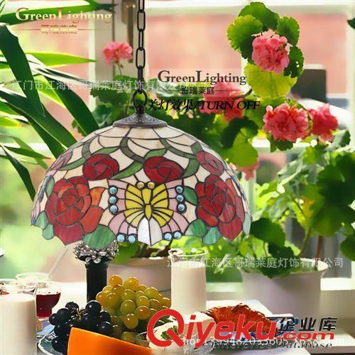 蒂凡尼燈飾餐廳吊燈客廳臥室過道走廊地中海風(fēng)格蒂芙尼燈貝殼燈
