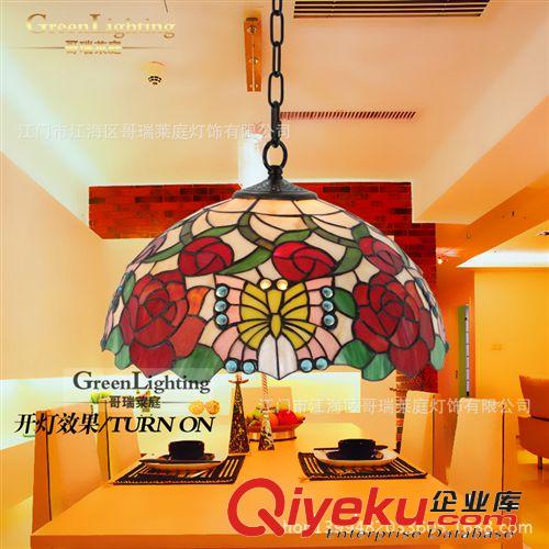 歐式吊燈帝凡尼蒂凡尼燈飾燈具貝殼燈餐廳臥室仿古復(fù)古鐵藝燈吊燈原始圖片2
