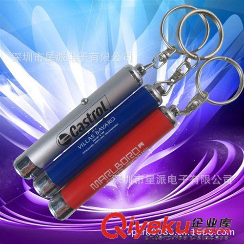 深圳工廠訂制logo投影電筒 快速生產(chǎn)鑰匙扣投影電筒原始圖片2