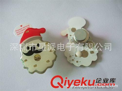 供應(yīng)磁力扣，燈服飾，圓形徽章原始圖片2
