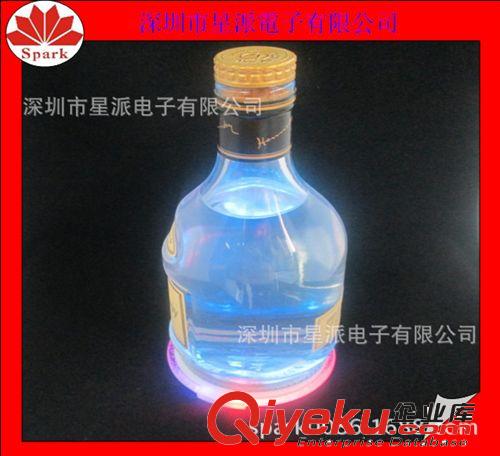廠家訂做LED發(fā)光杯墊 酒吧通用啤酒杯墊 黃光發(fā)光杯墊原始圖片3