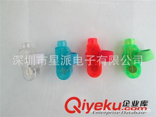 廠家直銷私模發(fā)光手指燈 出口品質(zhì)閃光手指燈 魔術(shù)貼手環(huán)原始圖片2