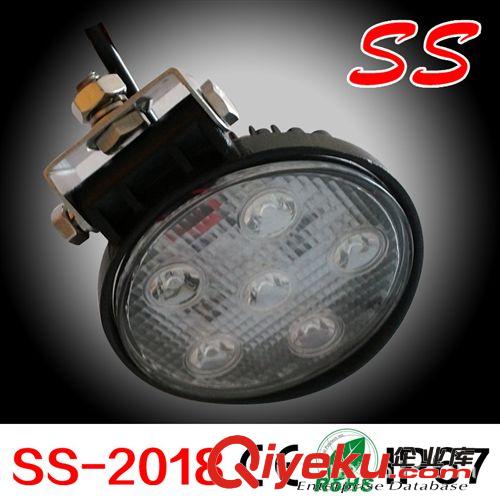 廠家直銷低功率18W LED工作燈 超亮LED 車頂燈 汽車改裝燈