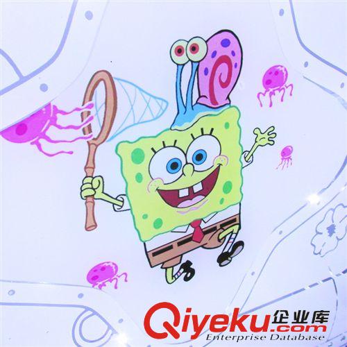 兒童房間燈 溫馨時(shí)尚LED臥室燈具 海綿寶寶童臥室吸頂燈原始圖片3