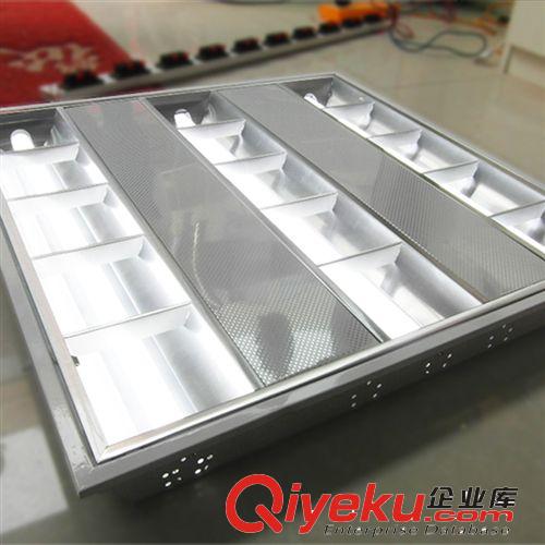 3x8W一體式LED格柵燈盤 嵌入式 格柵燈 亞光鏡面格柵燈600x600