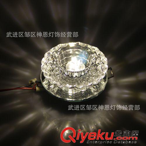 led水晶射燈 過道燈 門廳燈玄關(guān)燈走廊燈吊頂天花燈 LED 吸頂燈