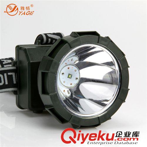 雅格5577LED強(qiáng)光頭燈 鋰電充電防水戶外照明應(yīng)急燈 夜釣魚(yú)燈包郵
