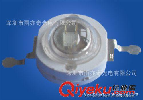 供應大功率LED燈珠1W白光帶板鋁基板 白光LED光源 LED燈珠1W