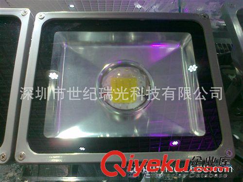 60度聚光超高亮60W帶透鏡LED投光燈，橢圓形60W LED聚光燈原始圖片3