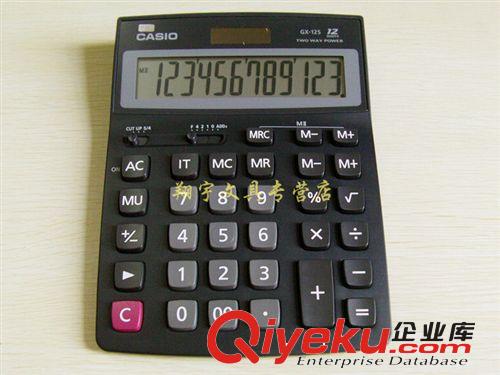 zp卡西歐計算器 CASIO GX-12S 計算機 臺式辦公計算器大號