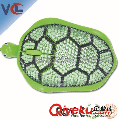 圣誕節(jié)禮品鼠標|有線烏龜鼠標|鑲鉆光電鼠標|動物鼠標|個性鼠標原始圖片2
