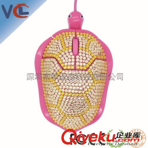 圣誕節(jié)禮品鼠標|有線烏龜鼠標|鑲鉆光電鼠標|動物鼠標|個性鼠標原始圖片3