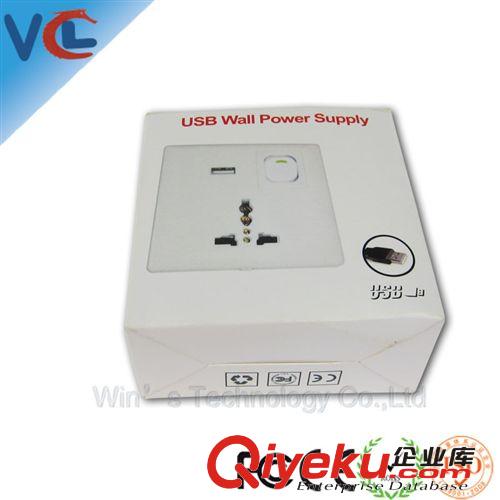 蘋果手機(jī)充電USB插座  USB五孔插座 墻壁USB插座 廠家tj批發(fā)原始圖片3