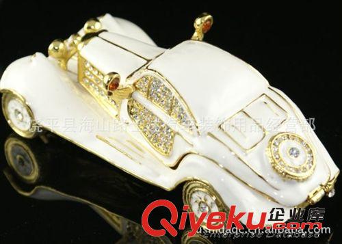 鑲鉆老爺車(chē) 汽車(chē)香水 車(chē)載香水座 水晶鉆 DAD車(chē)用擺件 大燈車(chē)車(chē)飾原始圖片2