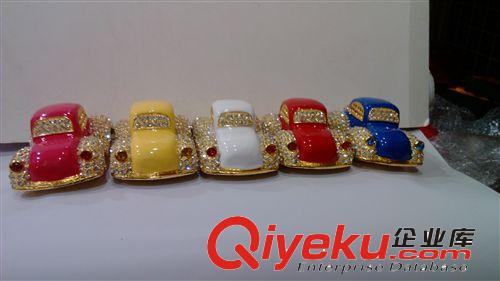 DADgd車模鑲鉆老爺車 汽車擺件 汽車香水座 車載香水 鑲鉆車模原始圖片3