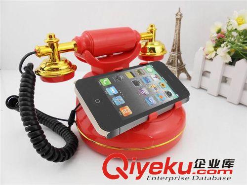 仿古座機(jī)聽筒WX-1184 蘋果iphone4 防輻射復(fù)古電話機(jī)座