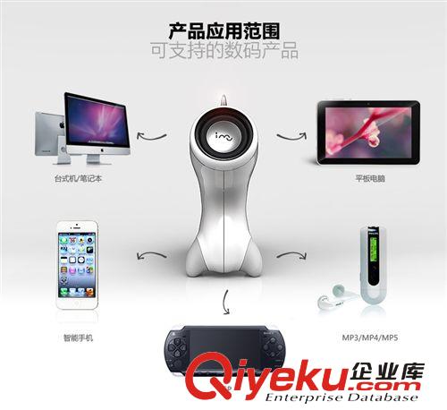 工廠店 imu幻響i-ma馬到成功迷你創意音響筆記本電腦小音箱禮品原始圖片3