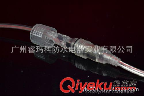 連接線廠家tj促銷DC插防水連接線 LED透明DC防水公母連接線原始圖片3