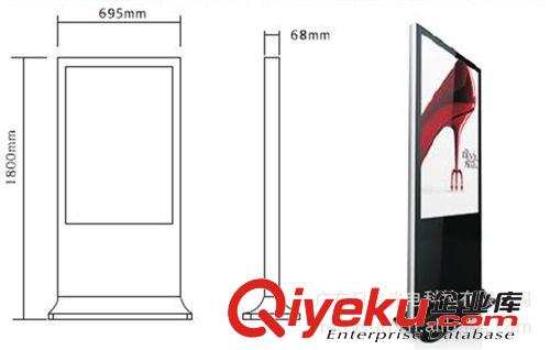 【廣告機(jī)】日美 55寸多媒體設(shè)備 液晶戶內(nèi)外落地立式（網(wǎng)絡(luò)）
