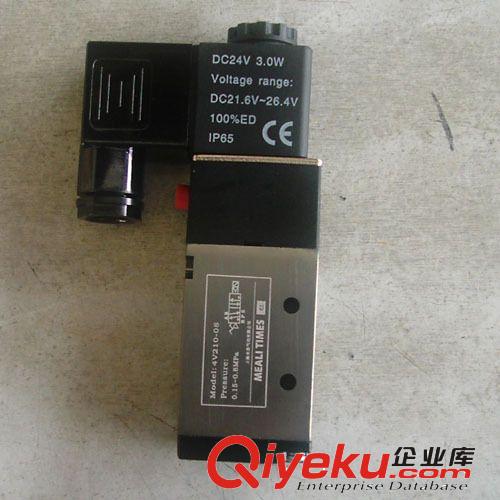 代理批發(fā)米里電磁閥4V210-08 DC24V原始圖片3