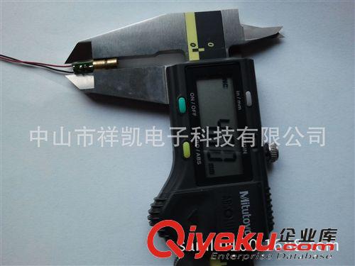 650nm/1mW 小尺寸紅色紅光點狀激光模組，激光頭 Φ4x15mm 量測原始圖片2