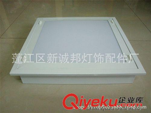 奶白平底300*300 LED天花燈空燈具原始圖片3