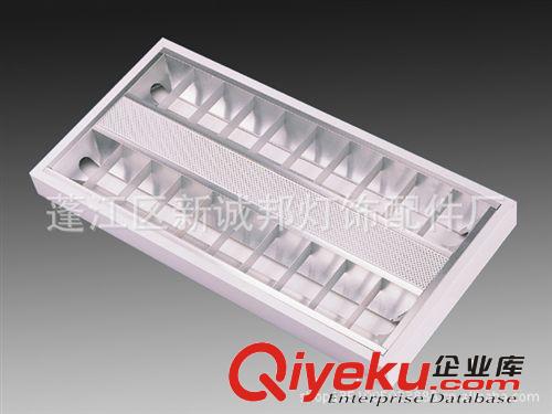 T5明裝燈盤 吊裝2*14W  300*600 啞光  LED燈盤原始圖片3
