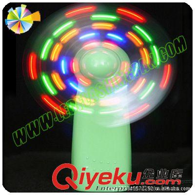 廠家直銷　創意發光禮品 　LED閃光風扇　七彩閃光風扇 廣告風扇原始圖片2