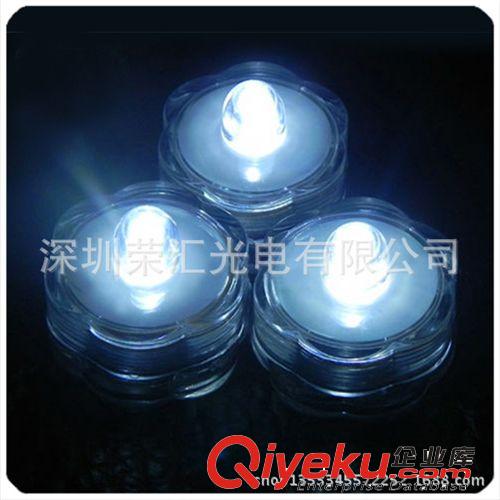 電子蠟燭燈 新款LED防水蠟燭燈 旋轉花型潛水燈 酒吧仿水蠟燭燈原始圖片2