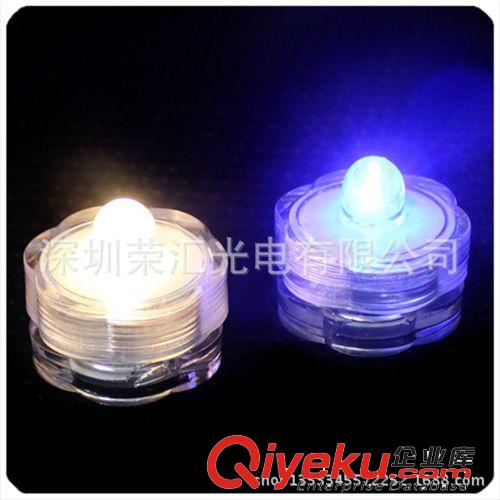 批發供應 防水蠟燭燈 LED防水蠟燭燈 水族潛水燈 七彩潛水蠟燭燈原始圖片2