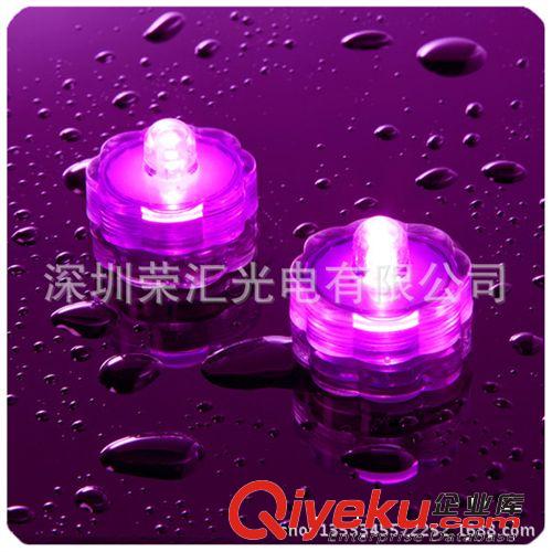 批發供應 防水蠟燭燈 LED防水蠟燭燈 水族潛水燈 七彩潛水蠟燭燈原始圖片3