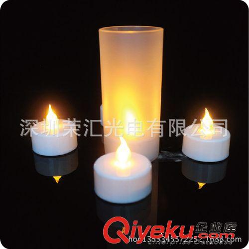 七彩仿真蠟燭 發(fā)光蠟燭 電子閃光蠟燭 LED節(jié)慶蠟燭燈 婚慶蠟燭