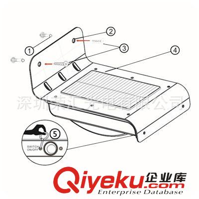 【廠家直銷】2014新款太陽能燈 聲控太陽能燈  批發(fā)戶外太陽能燈原始圖片3