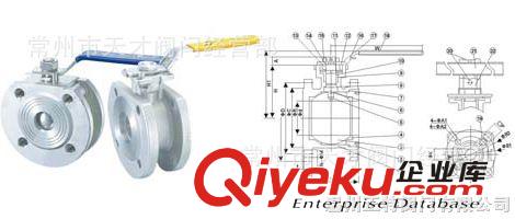 鑄鋼薄型球閥  Q71-16 廠家直銷 熱銷常州 蘇州 無錫 南京原始圖片3