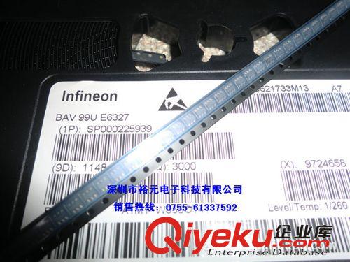 原裝全新 INFINEON BAV99U   強勢供應