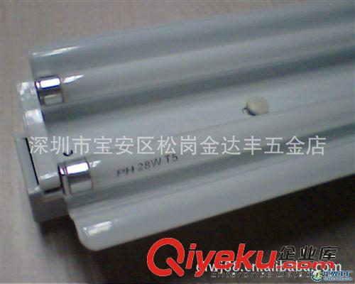 【熱銷推薦】批發(fā)優(yōu)質(zhì)一體化T5雙支帶罩支架原始圖片3
