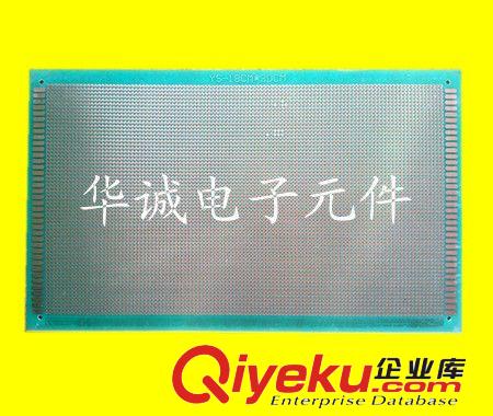 單面18*30cm 2.54mm間距 綠油纖維板 {wn}板 萬(wàn)用板 PCB板 洞洞板