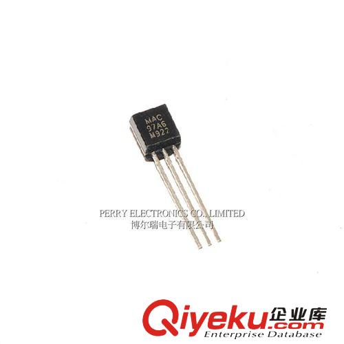優勢推薦大芯片 MAC97A6 TO-92 0.6A/400V 雙向可控硅