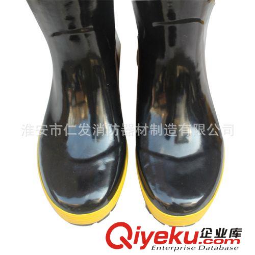 [廠家雨鞋批發]男高筒雨鞋   耐油耐酸堿雨鞋原始圖片3