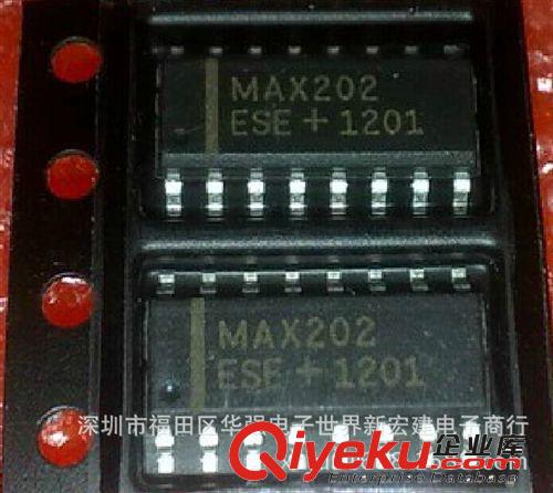 MAX202 MAX202EPE MAX202ESE 全新臺(tái)產(chǎn)/原裝美信串口芯片 現(xiàn)貨