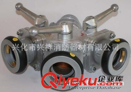 興祥消防器材廠家直銷FFS80/65 卡式快速接口三分水器消防車專用原始圖片2