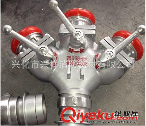 興祥消防器材廠家直銷FFS80/65 卡式快速接口三分水器消防車專用原始圖片3